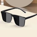 New Trendy Look Double Poly Famous Very Stylish Black Sunglass For Men 2024 - Sun Glass For Men fashion. 