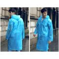 1 Pcs Raincoat High Quality Long Rain coat Lightweight 0.15mm Thick Travel Rain coat for men women. 