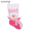 ECHIDNA Holiday Gift Bag with Hanging Rope Cloth Xmas Favor Bag Snack Candy Fruit Storage Bag.