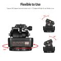 ZIFON YT-1000 2.4G Wireless Control Automatic Tripod Head 360 Degree Rotatable Motorized Panoramic Head-black. 