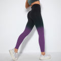 Yoga Leggings Seamless Gradient Dyeing Women's Pants Female Clothing Gym Sport Leggings Women Fitness Push Up Tights. 