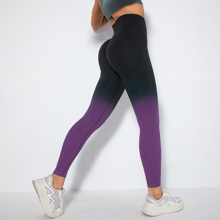 Yoga%20Leggings%20Seamless%20Gradient%20Dyeing%20Women's%20Pants%20Female%20Clothing%20Gym%20Sport%20Leggings%20Women%20Fitness%20Push%20Up%20Tights%20-%20Image%204