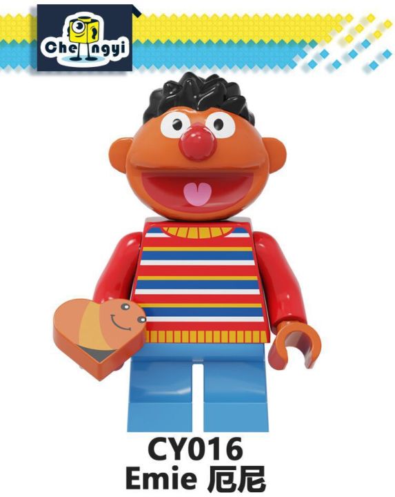Single%20Sale%20CY1003%20Sesame%20Street%20Cartoon%20Anime%20Elmo%20Cookie%20Grover%20Zoe%20Ernie%20Big%20Bird%20Christmas%20Block%20Gift%20Toys%20for%20Kids%20-%20Image%202