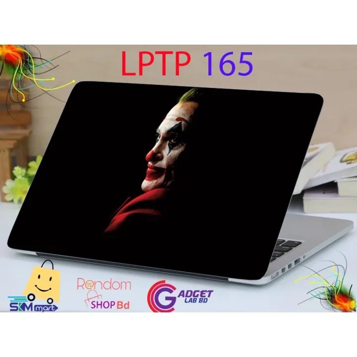 LPTP%20-%20165%20Red%20Joker%20Laptop%20Sticker%20Laptop%20Skin%20Sticker%20&%20Laptop%20Skin%20for%20laptop%20Back%20Side%20Decoration%20-%20Image%202