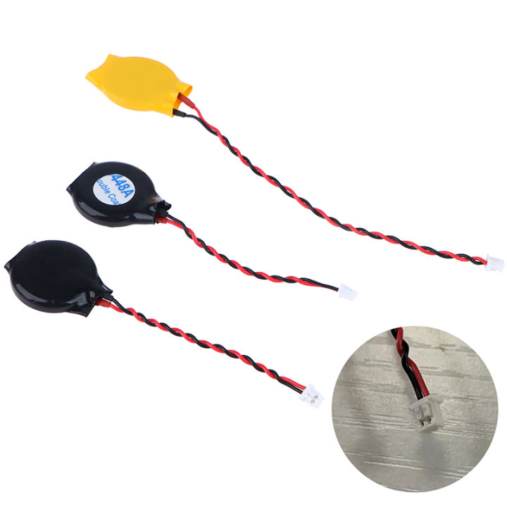 Suitable For Alienware ASUS Dell Universal 3V 2Pin CR2032 BIOS Battery With Wire CMOS Battery Motherboard Laptop Replacement Battery Mushen