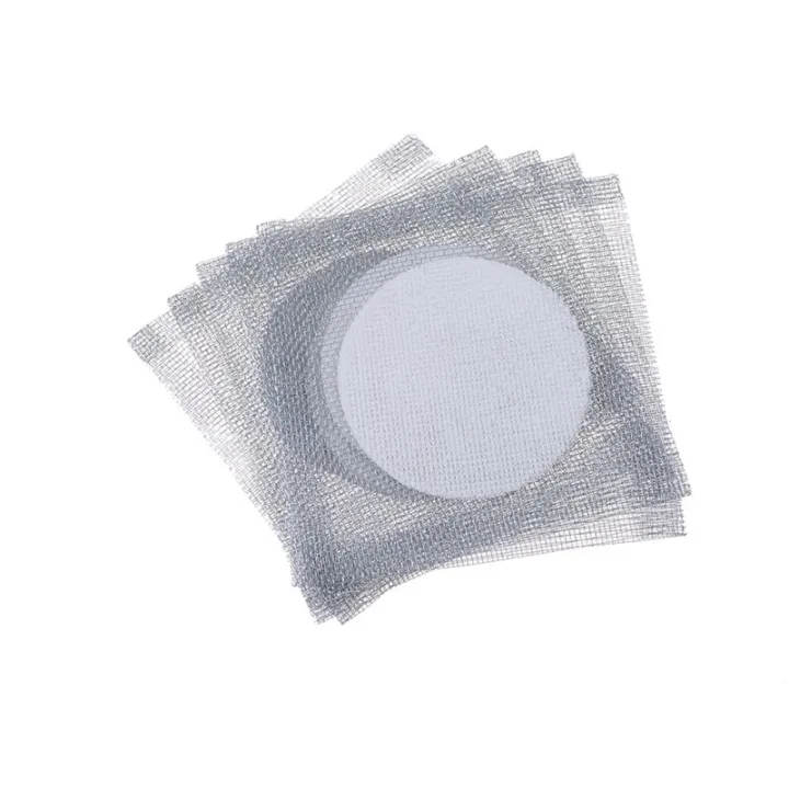 Targat%205pcs%20Lab%20Wire%20Gauze%20Square%20Bunsen%20Burner%20Ceramic%20Tripod%20Net%20Mesh%20Support%20-%20Image%202