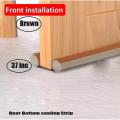 Door Bottom Sealing Strip Door Draft and Dust Stopper Insect & AC Air Stopper door gap flexible door bottom sealing strip 37 Inche. 