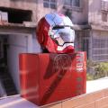 Avengers Iron Man Mk5 Electric Helmet 1:1 Movable Multi Pieces English Voice Remote Control Cosplay Children Gifts. 