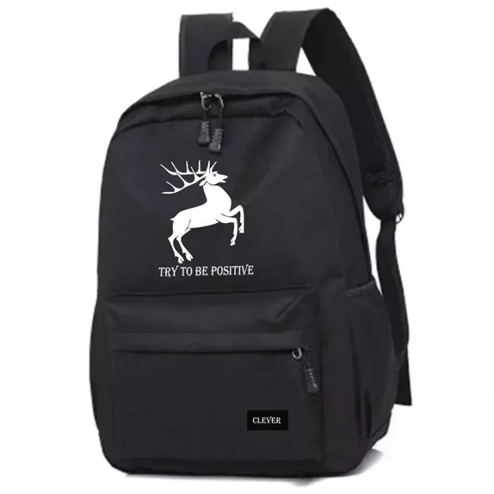 Korean%20Style%20Men's%20Black%20Bag%20Backpack%20Travel%20Bags%20Female%20Junior%20High%20School%20Student%20Elementary%20and%20Middle%20School%20Student%20Schoolbags%20Men's%20Fashion%20-%20Image%202