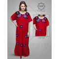 Pure Cotton Applic Worked Maxi For Women.. 