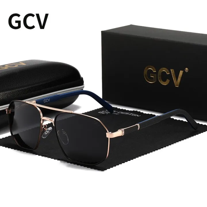 GCV%202021%20Brand%20Classic%20Pilot%20Square%20Polarized%20Sunglasses%20Metal%20Frame%20Men's%20Driving%20Male%20Sun%20Glasses%20Eyewear%20UV%20Blocking%20Luxury%20-%20Image%203