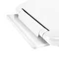Oval Shaped Toilet Seat, Soft Close Toilet Seat, Fix Adjustable Hinges/ hydraulic Seat Cover. 