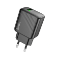 Hoco CS21A Rich Single Port ǪC3.0 Charger (EU) (Cable Not Inclueded). 