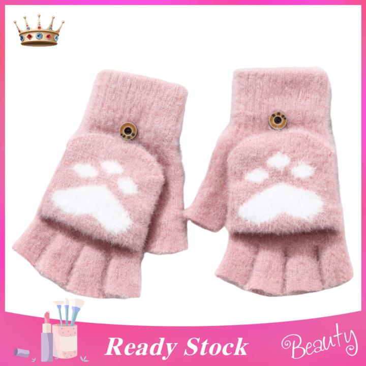Trendygirl%20Women%20Lovely%20Winter%20Fingerless%20Cat%20Paw%20Thicken%20Warm%20Gloves-Girls%20Fashion%20screen%20Fingerless%20Sports%20Gloves%20For%20Outdoor%20Cycling,%20Camping,%20Motorcycle,%20Running%20-%20Image%208