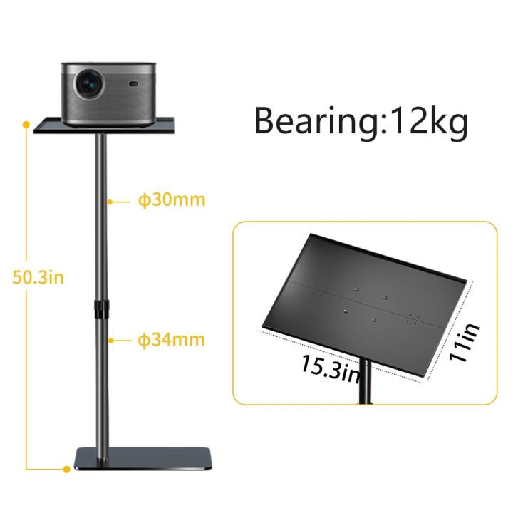 Video%20Projector%20Tripod%20Floor%20Projector%20Support%20Stand%20Metal%20Holder%20Adjustable%20360%20%C2%B0%20Rotating%20for%20Home%20Film%20Projector%20Bracket%20-%20Image%207