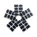 120pcs/roll Waterproof Chalkboard Kitchen Spice Label Stickers Home Jam Jar Bottle Tags Blackboard Labels Stickers Marker Pen.