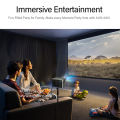 AUN A002 Projector LED Home Theater Projectors 720 Pixel Resolution Support Full HD 4K Video Bluetooth WIFI Smart TV MINI Projector. 