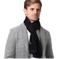 New Winter Cashmere Scarf Men Business Plain Color Pashmina Autumn Wool Shawls and Wraps Male High Quality Keep Warm Scarves. 