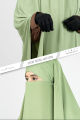 Glam Touch One Part Sleeveless Jilbab - Hijab Collection. 