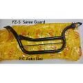 Ladies Foot rest pa-dani or saree guard for motorcycle-Yamaha FZ-S.