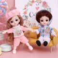 Cute 16cm doll toy princess girl child toy fashion mini doll child birthday gift. 
