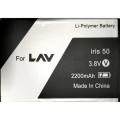 LAVA IRIS 50 BATTERY. 