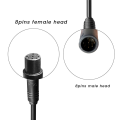 Electric Bicycle 8 Pin Female to Male Display Extension Cable Connector Replacement Accessories for Mid Motor BBS01 BBS02 48cm. 