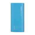 Slim Candy Portable 3200mAh USB Ultra Fast Charging Power Bank - Light Blue. 