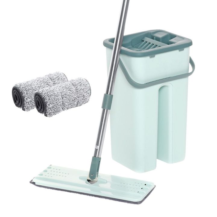 Floor%20Cleaning%20Flat%20Mop%20with%202%20Microfiber%20Pad%20-%20Image%205