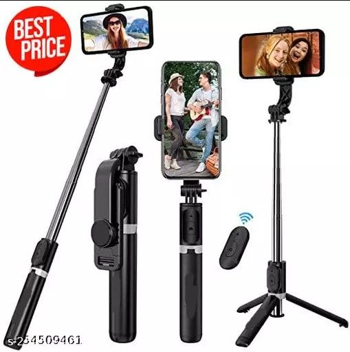 Q07%20Selfie%20Stick%20Foldable%20Mini%20Tripod%20Bluetooth%20Remote%20Shutter%20for%20%E2%80%8DSmart%20Phone%20(100cm)%20-%20Image%202