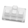 4-key Mini Keyboard Up/Down/Left/Right WASD Axis Mechanical Gaming Keypad Customizable Shortcut Key Game Keyboard Shortcut.