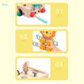 Construction Building Toy Wooden Tool Set for Activities Education Preschool.