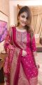 Exclusive Cotton Unstitched Skin Print High Quality Three Piece For Women. 