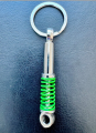 Creative Car Suspension Keychain Shock Absorber Spring Key chain Rring Key Holder Coilover Shock Absorber Buckle Gift. 