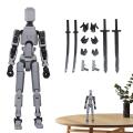 Dummy 13 Action Figure Action Figures Joint Movable Toys DIY Assembling Desktop Robot Doll Model Toy For Drawing Photography. 