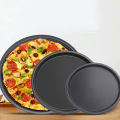 Round Pizza Plate Pan Deep Dish Tray Carbon Steel Non-stick Mold Baking Mold. 