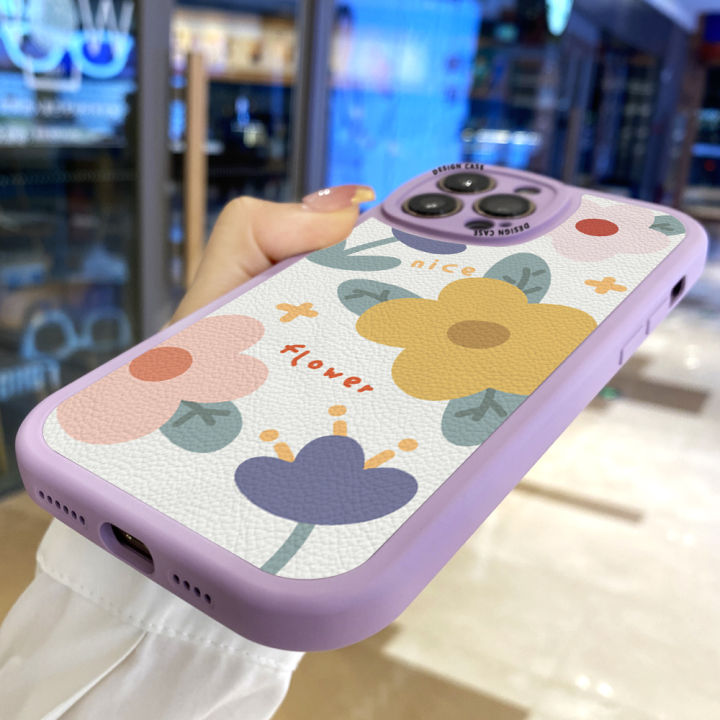 Hontinga%20for%20Samsung%20Galaxy%20A54%205G%20Back%20Cover%20PU%20Leather%20Beautiful%20Flowers%20Phone%20Case%20Soft%20Silicone%20Edge%20Mobile%20Cover%20-%20Image%208