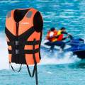 Life Suit Jacket, Waistcoat Sports Gear, ,Water Sports Vest,Buoyancy Swimsuit for S. 