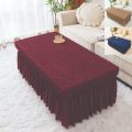 Turkey spendics elastic Furniture Protective T Table cover. 