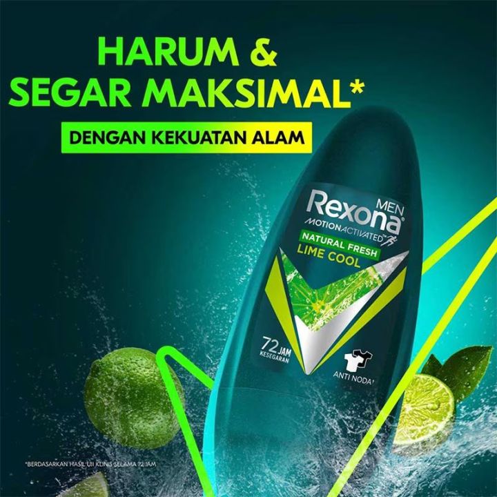 Rexona%20-%20Natural%20Fresh%20Lime%20Cool%20Deodorants%20Dry%20Roll%20On%20For%20Men%20-%2045ml%20-%20Image%203