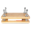 Book Press Bookbinding, Wooden Bamboo Book Press, Portable Press Kits for Bookbinding Supplies. 