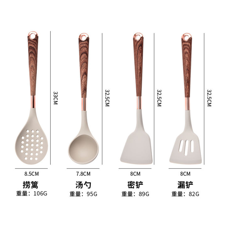 Spatula%20set%20nordic%20stir-fry%20spatula%20silicone%20spatula%20stir-fry%20spoon%20soup%20spoon%20kitchen%20kitchenware%20supplies%20household%20encyclopedia%20-%20Image%203