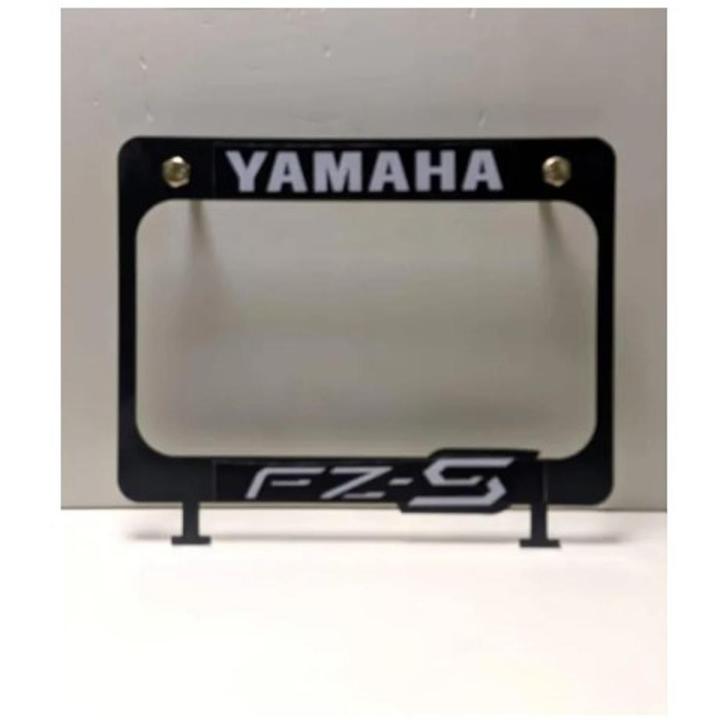 Fz Frame Yamaha FZ / FZ-S Number Plate Frame / Licence Plate Frame Holder ...