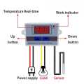 XH-W3001 AC 220V 1500W Digital Display LED Temperature Controller Thermostat Control Switch incubator and humidityfier.