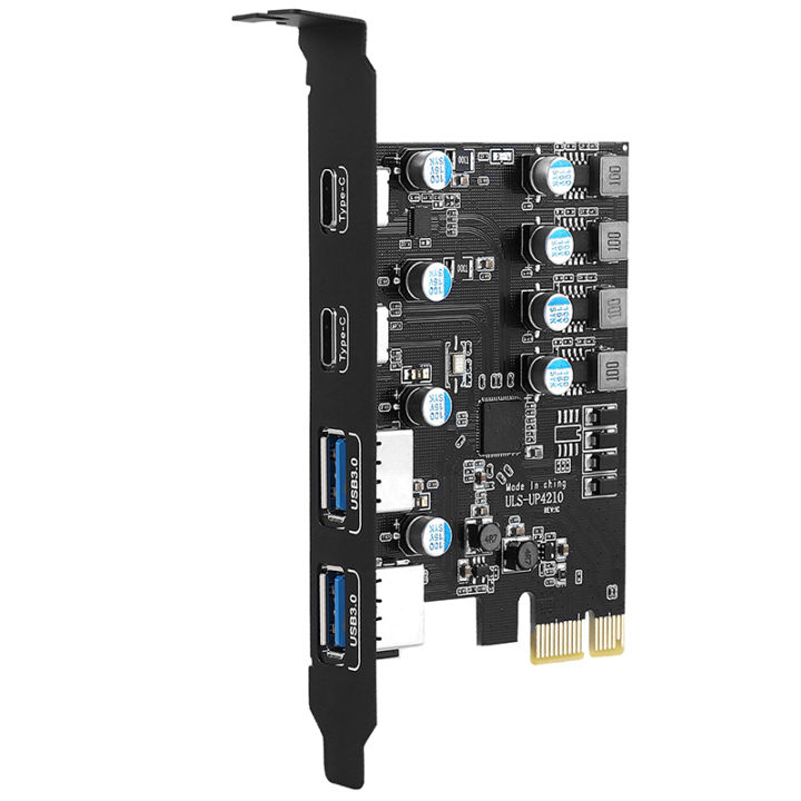 PCI%20Express%20Card%202Port%20USBA/%20USBC%205Gbps%20USB3.2%20Gen1%20USB3.0%20PCIE%20Card%20Expansion%20Add%20On%20Card%20Adapter%20For%20Windows/MacOS/Linux%20Leima%20-%20Image%204