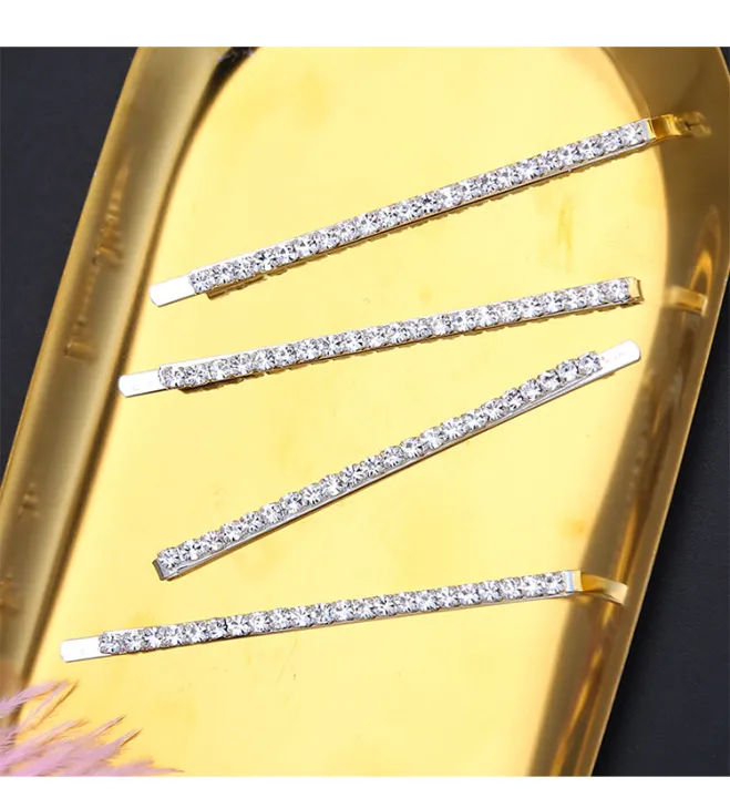 Jennie%20Kim%20Ji-ni%20with%20the%20rhinestone%20hairpin%20slotted%20clip%20side%20clip%20bangs%20Korean%20girl%20hairpin%20horizontal%20clip%20headwear%20-%20Image%203