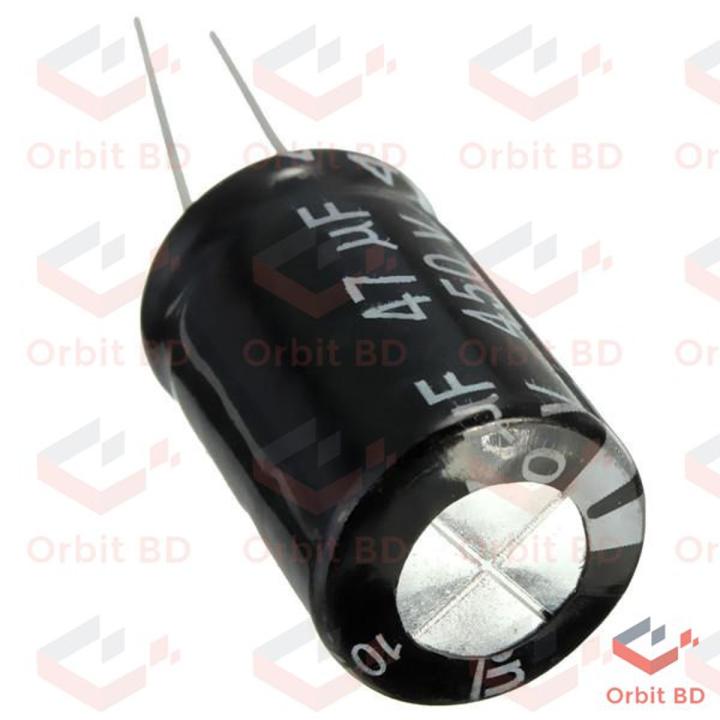 Radial 47uF Electrolytic Capacitor 450V-5Pcs