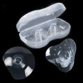 2 Piece Nipple Shield with Carrying Boxes Breastfeeding Nipple.