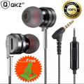QKZ DM9 Zinc Alloy HiFi Metal In Ear Earphones.. 