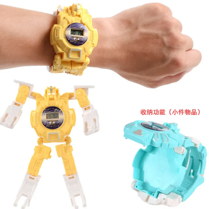 Creative%20Children's%20Day%20Puzzle%20Transformation%20Character%20Toys%20for%20Boys%20and%20Girls%20Student%20Gifts%20Robot%20Electronic%20Watch%20-%20Image%203